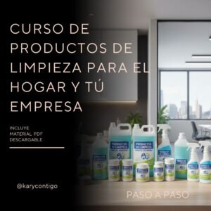 PRODUCTOS DE LIMPIEZA PARA EL HOGAR Y TÚ EMPRESA
