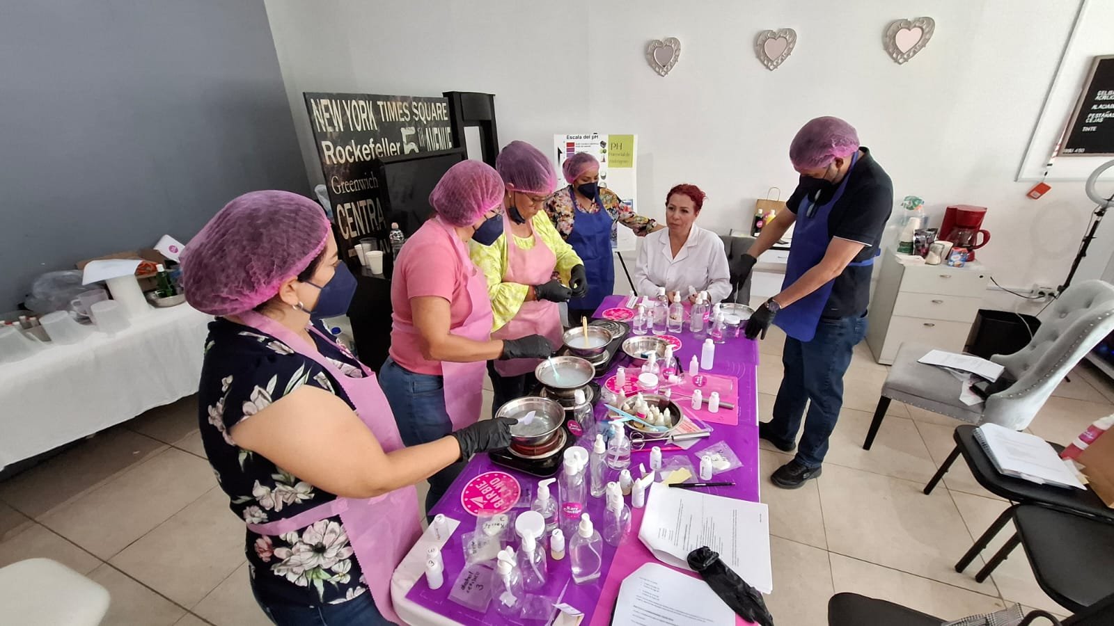 Curso presencial de productos capilares en Monterrey