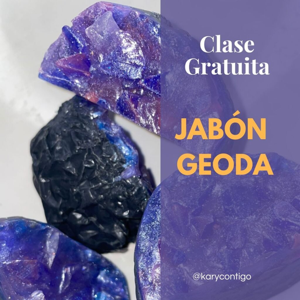 clase de jabon de geoda