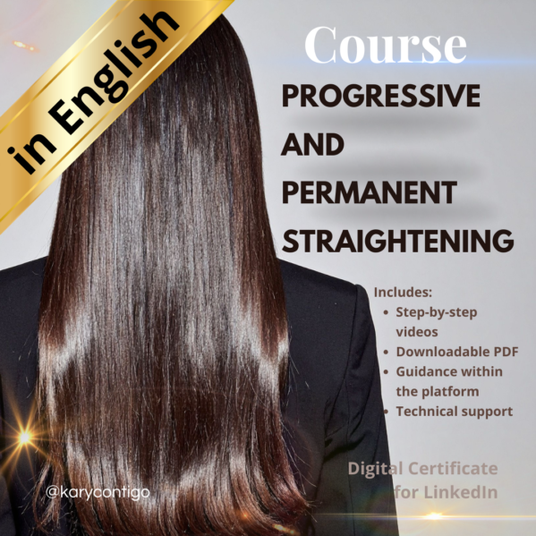 Professional Course on Products for Permanent and Progressive Hair Straightening ( in English )
