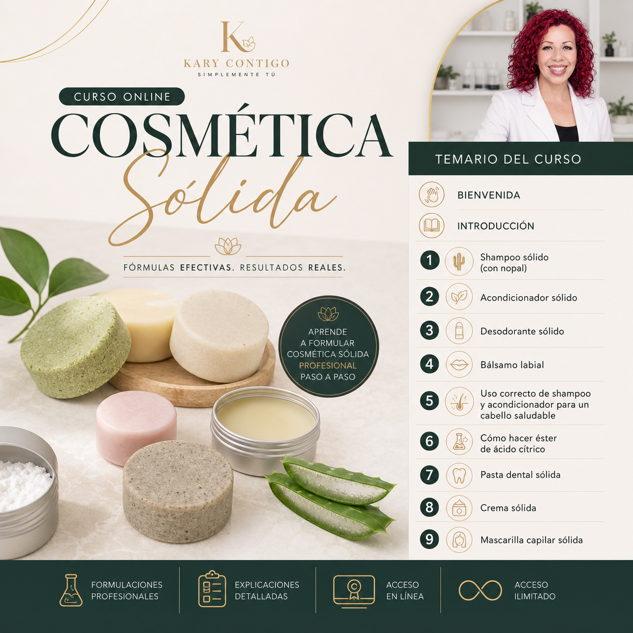 Elaboración de Productos Cosméticos Sólidos